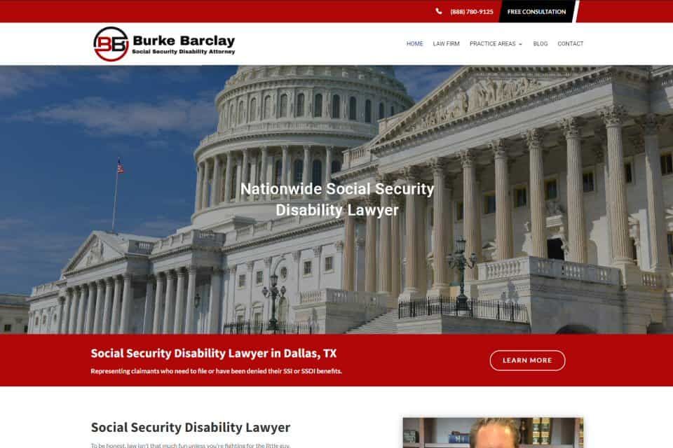Burke Barclay Social Security Disability Lawyer by WizardsWebs Design LLC